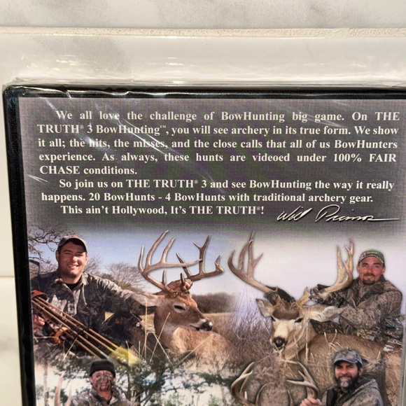 The Truth 3 2006 BOW Hunting DVD Primos Hunting Calls SEALED 20 Deer Elk Hunts - Picture 3 of 4